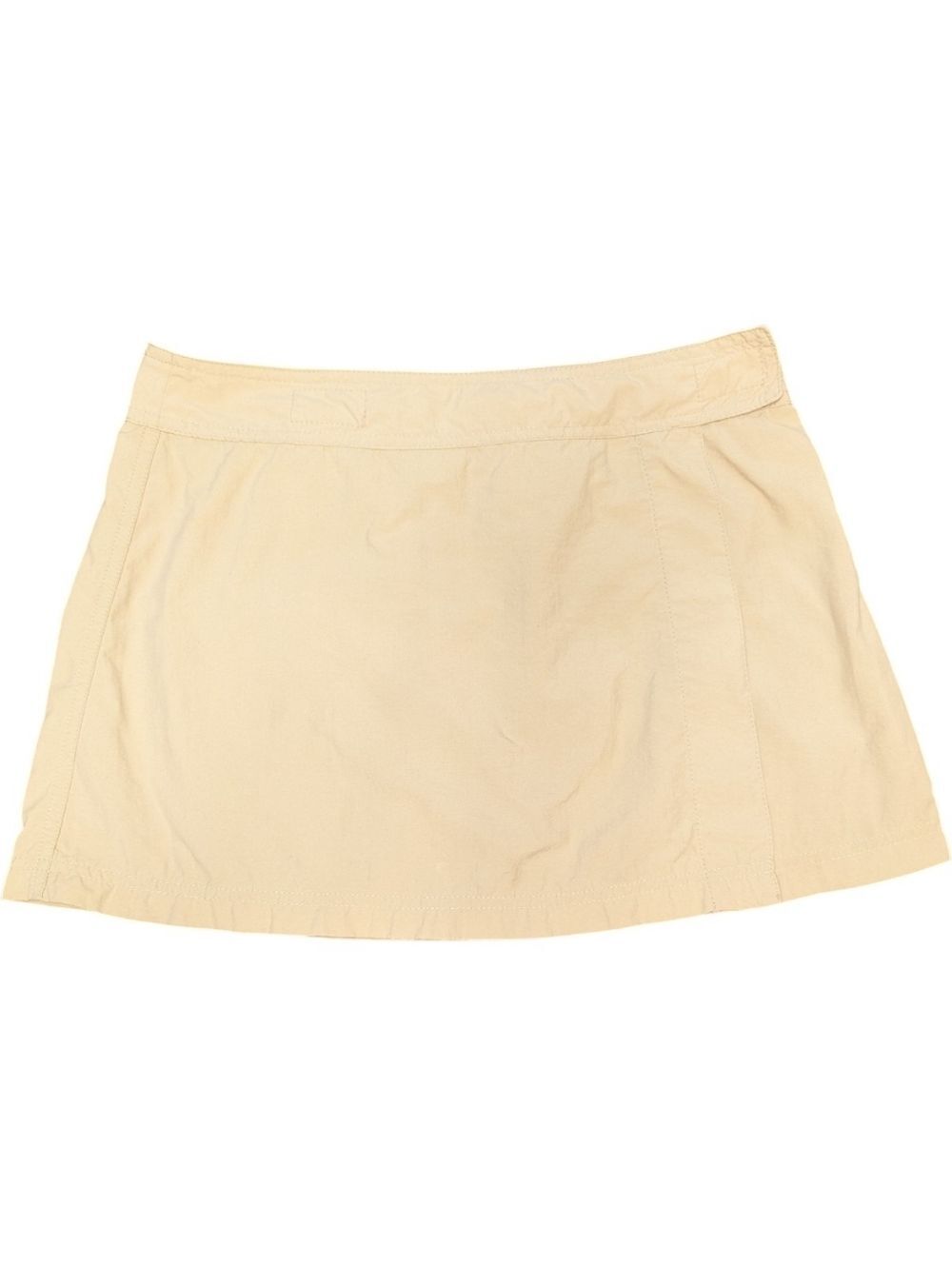 Wrap Mini Skirt Beach Cover Up In Tan Beige Vintage By South Pointe